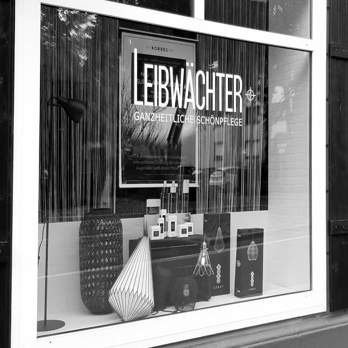 Schaufenster Ansicht Schaufenster